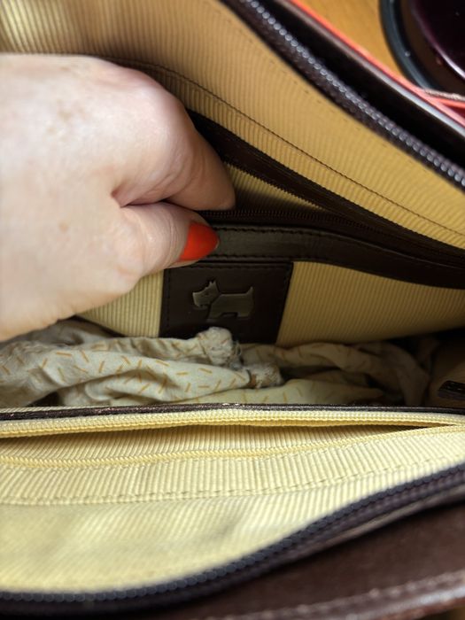 Сумка кожа бренд radley,классическая модель