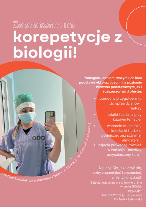 Korepetycje - biologia