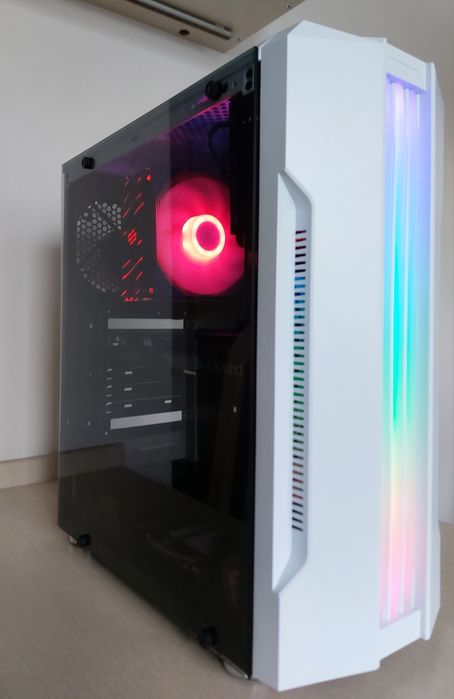 Komputer gamingowy | Ryzen 5 | RX 6600 | 16 GB RAM | 512 ssd+1tb Hdd