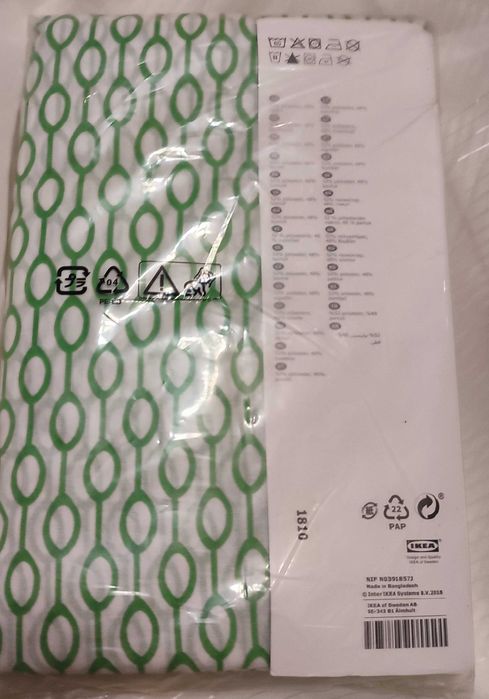 Nowa pościel Ikea Rodved – 150x200 cm+ 50x60 cm retro/modern