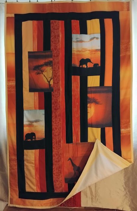 Patchwork / Narzuta - 'Safari'