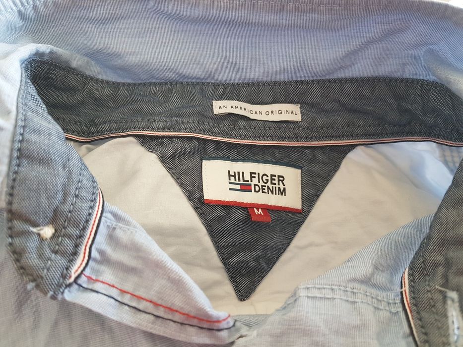 Koszula jak nowa Tommy Hilfiger niebieska, r. M