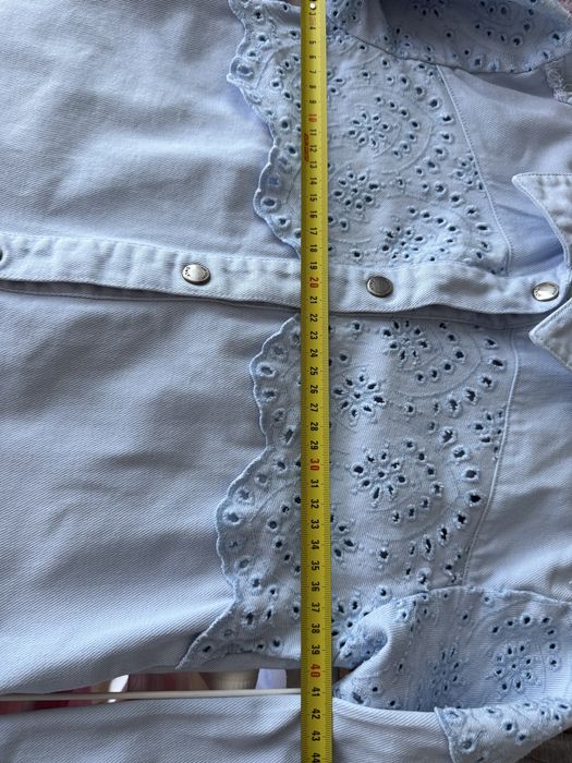 Джинсова куртка/сорочка для дівчинки