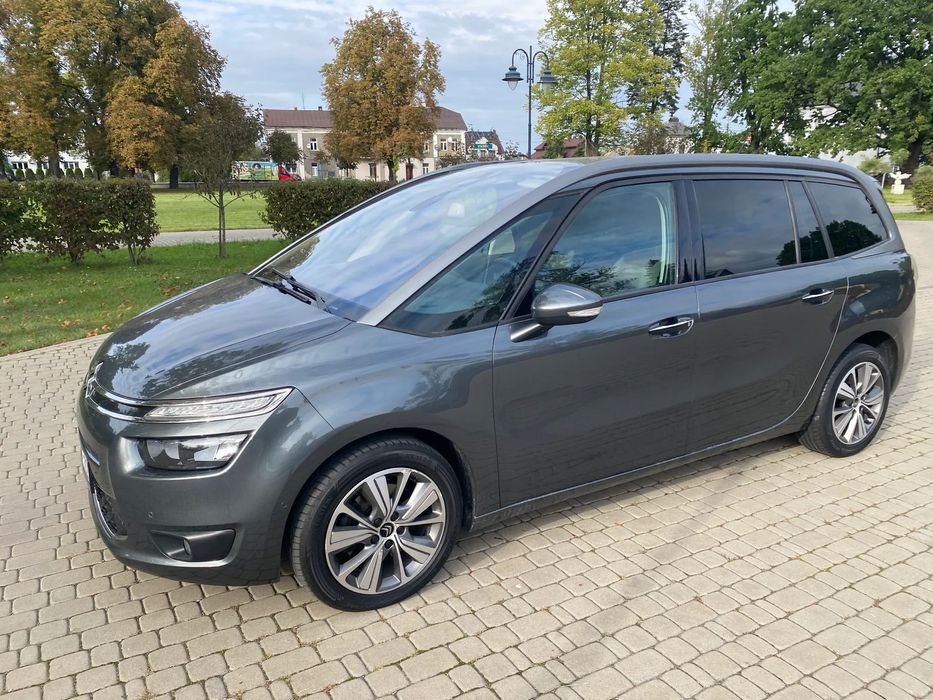 Citroën C4 Grand Picasso 2.0HDI 150PK Manual Exclusive 7-osób Full Opcja! Serwis Zadbany 1-właś