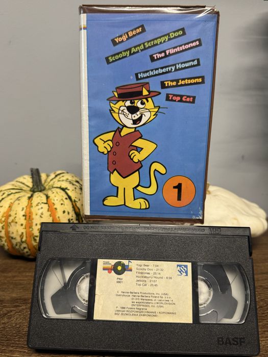 kaseta VHS Hanna Barbera 1