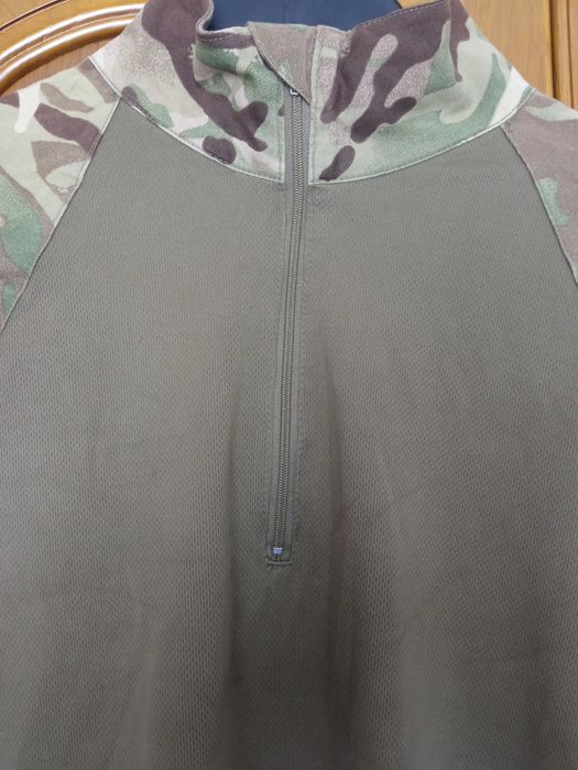Camisola militar UBAC Shirt Under Body Armour Combat MTP OD Exército Britânico