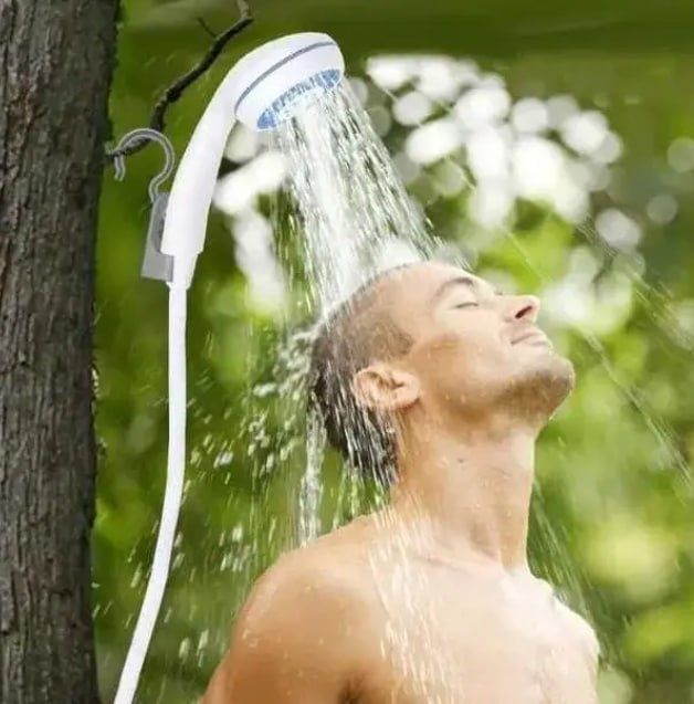 Портативний душ 2200 мАг Душ для кемпінгу Переносний душ акумуляторний