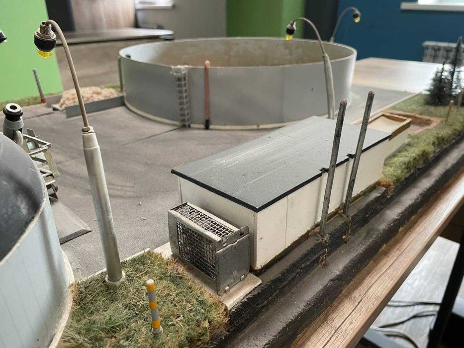 Макет біогазової станції / біогазової установки