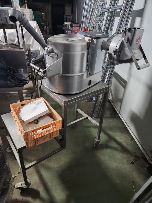 Descascadora e cortadora batata e legumes