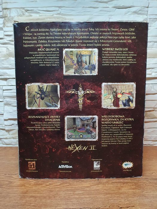 HEXEN II 2 - polskie wydanie premierowe BIG BOX PL/ENG [PC]