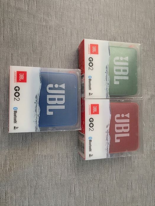 Colunas JBL GO 2 Novas