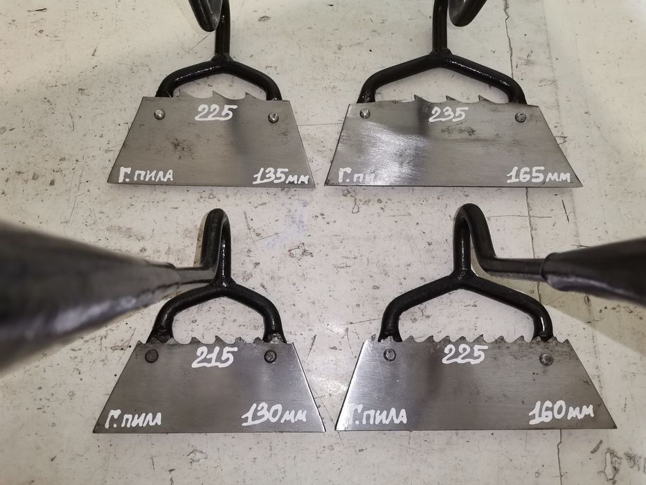 Сапа сапка лезвие сталь 65Г, Германска пила Мотыга Треуголка Качество!