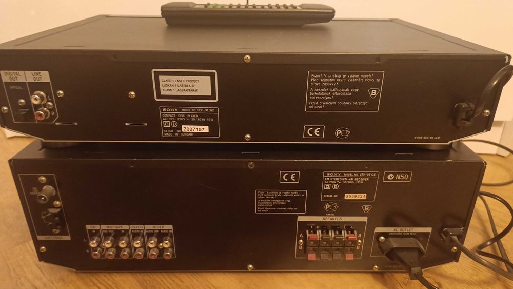 Amplituner Sony STR-DE135 +  CD  SONY CDP-XE320 + PILOT
