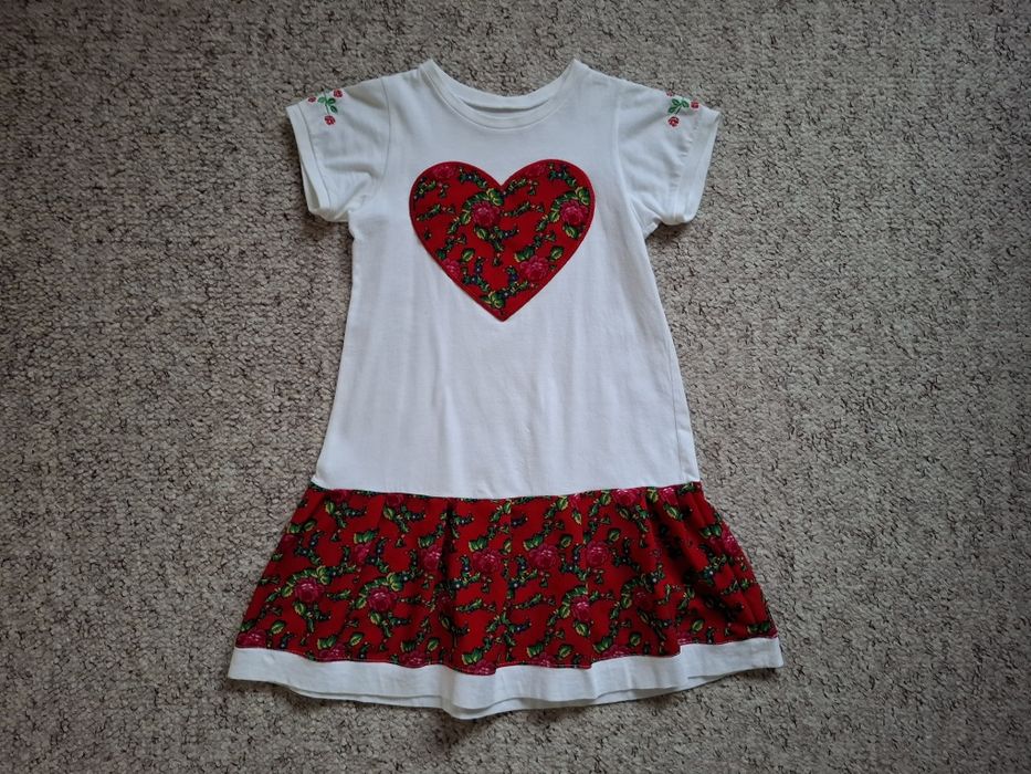 sukienka góralska 122-128cm polska regionalna