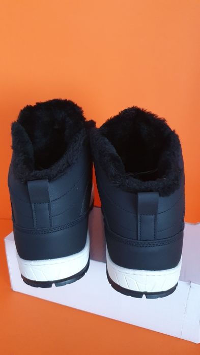 Buty nowe męskie czarne zimowe ciepłe rozmiar 45