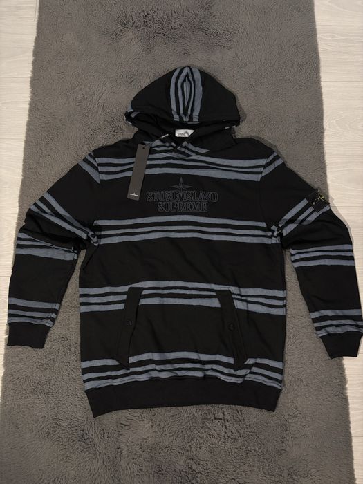 Худді Stone Island X Supreme