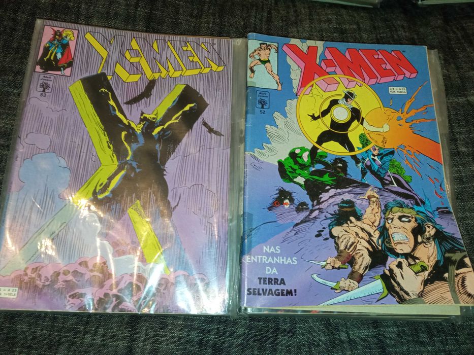Lote X Men anos 80 e 90