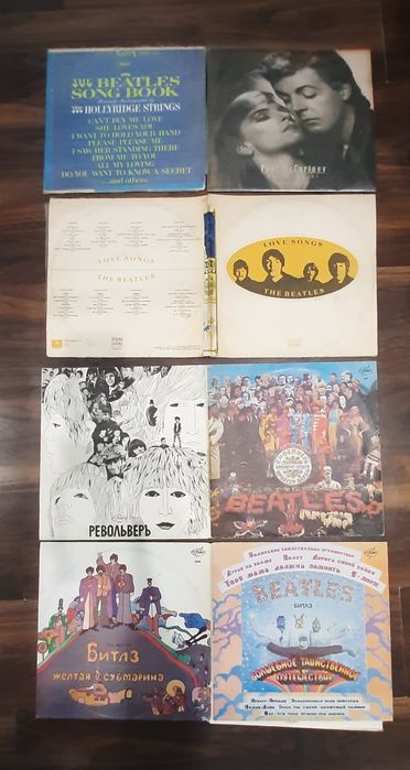 Пластинки. Винил. The Beatles.