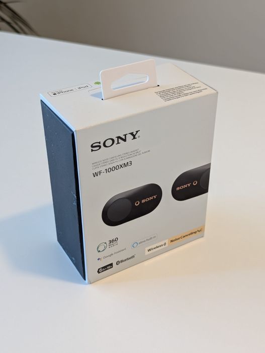 Sony WF-1000XM3 Cancelamento de Ruído Ativo Excelente Estado