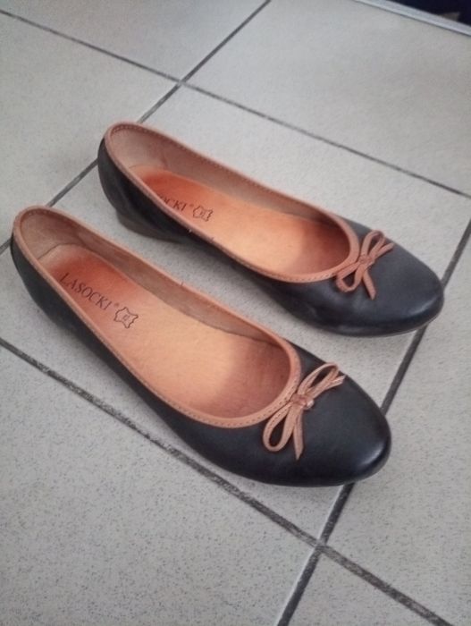 Baleriny Lasocki, h&m, reserved