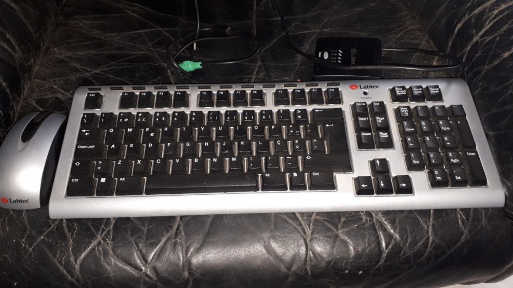 Tinteiro, Teclado e rato Labetc sem fios