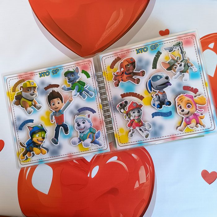 Щенячий патруль. Альбом на липучках