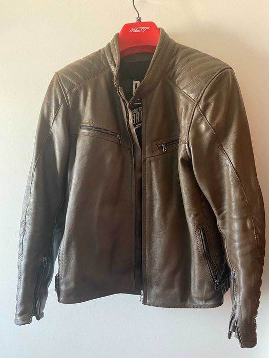 Motorcycle Jacket - Brown Leather