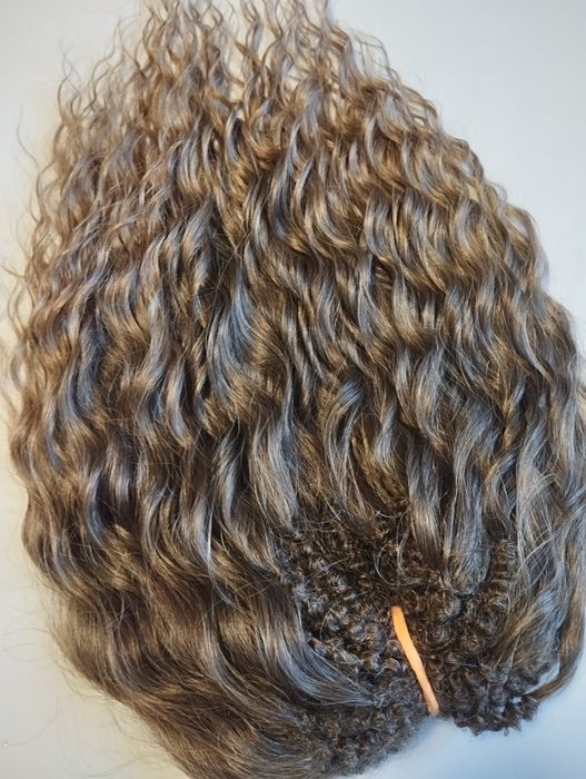 Продам комплект косо- кудрей рыже- коричневого цвета