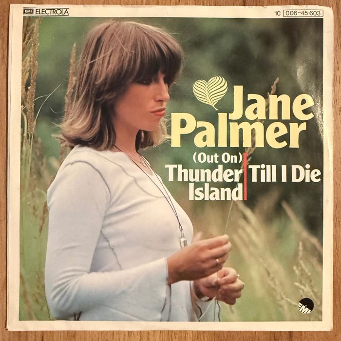 Jane Palmer - (Out On) Thunder Island / Till I Die — Winyl Single Play 7' — 1979