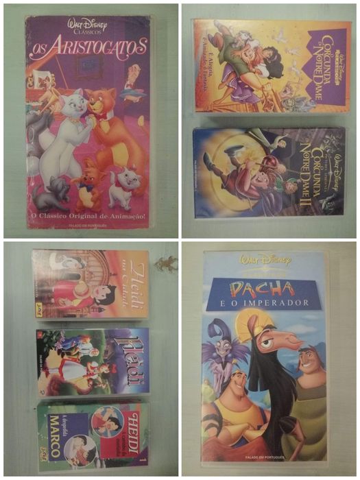 Cassetes VHS Disney
