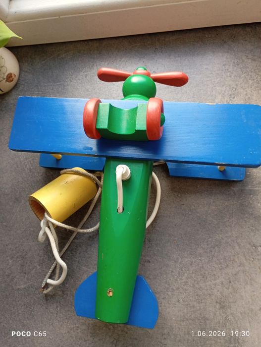Lampa wisząca sufitowa samolot