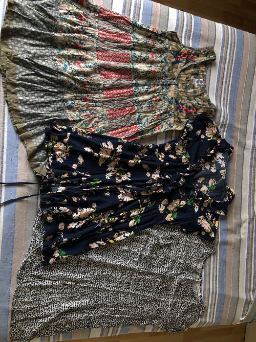 Caixa de roupa variada