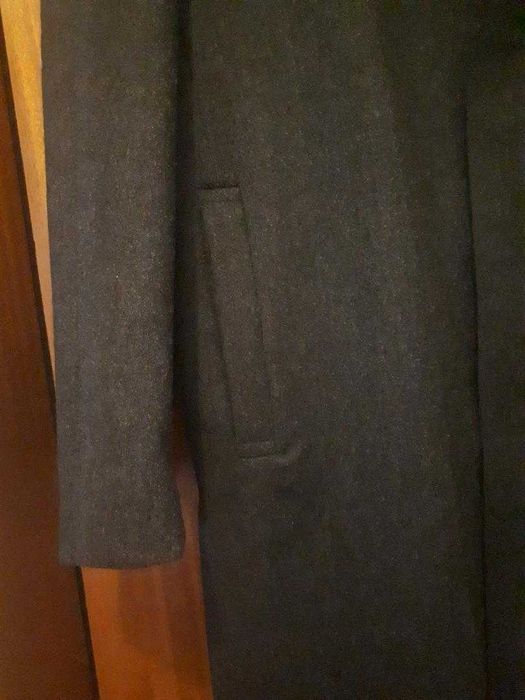 Casaco 100% Lã cinzento