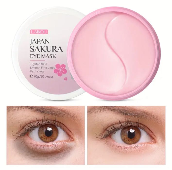 LAIKOU Japan Sakura płatki pod oczy 50 szt