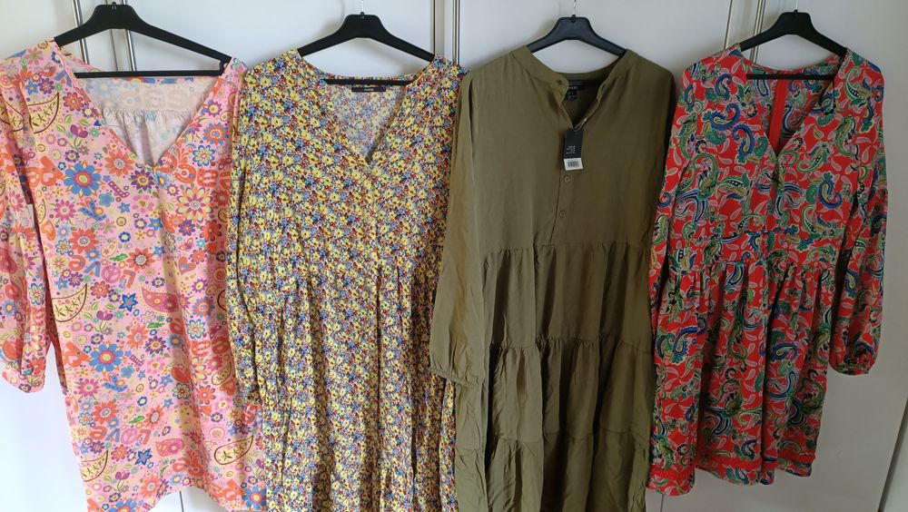 20szt mix Bluzka damska sukienka  duże rozmiary  boks 72