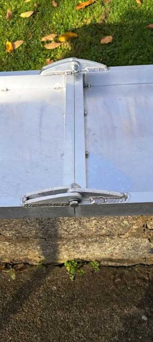 Trap, rampa dla dużego psa , aluminiowa, składana