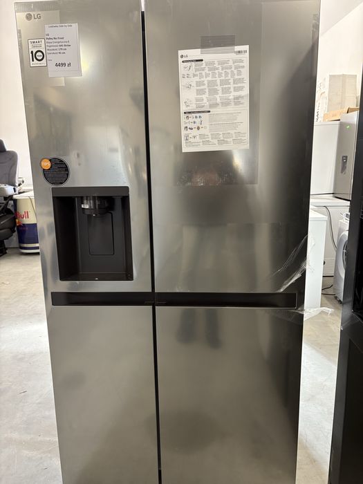 Lodówka Side by Side LG z kostkarką