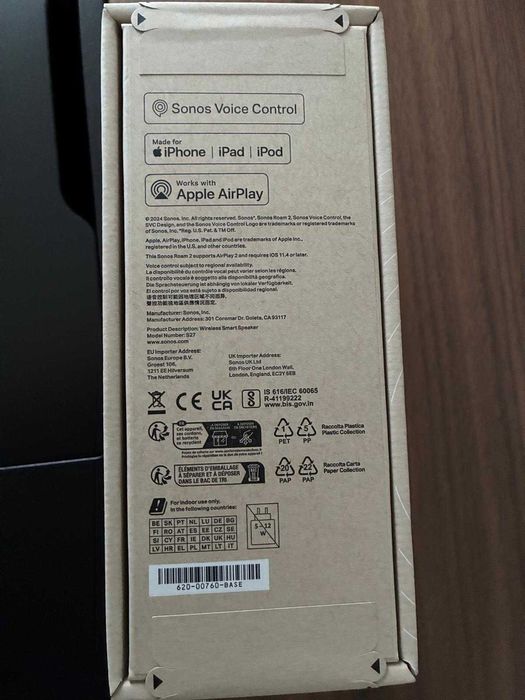 Coluna Sonus Roam 2 nova a estrear Preta