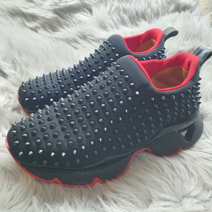 Christian Louboutin Spike Sock из неопрена