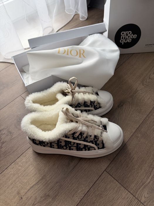 Кеди Dior на хутрі, 37