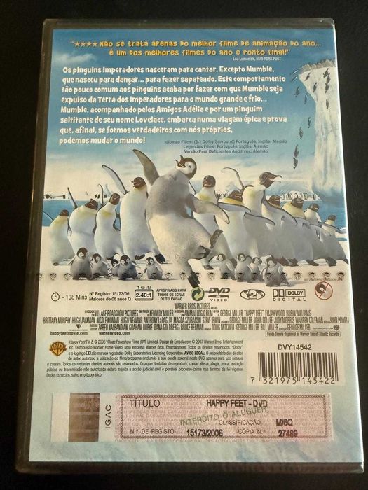 DVD "Happy Feet"