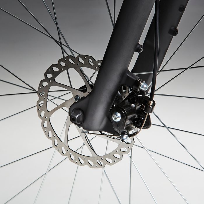 BICICLETA DE TREKKING RIVERSIDE 500 AZUL ESCURO