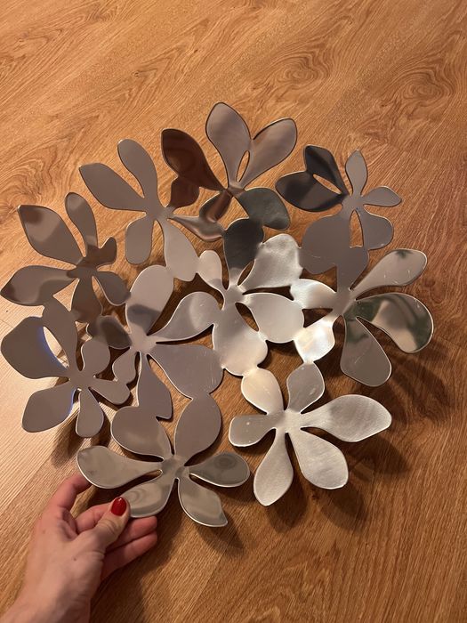 Taca srebrna ażurowa ikea stockholm