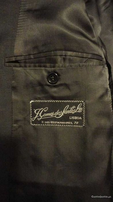 Fato de homem Dielmar cinza escuro