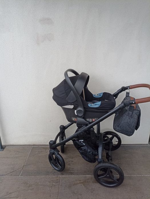 Wózek 3/1 Bebetto Luca pro z fotelikiem cybex