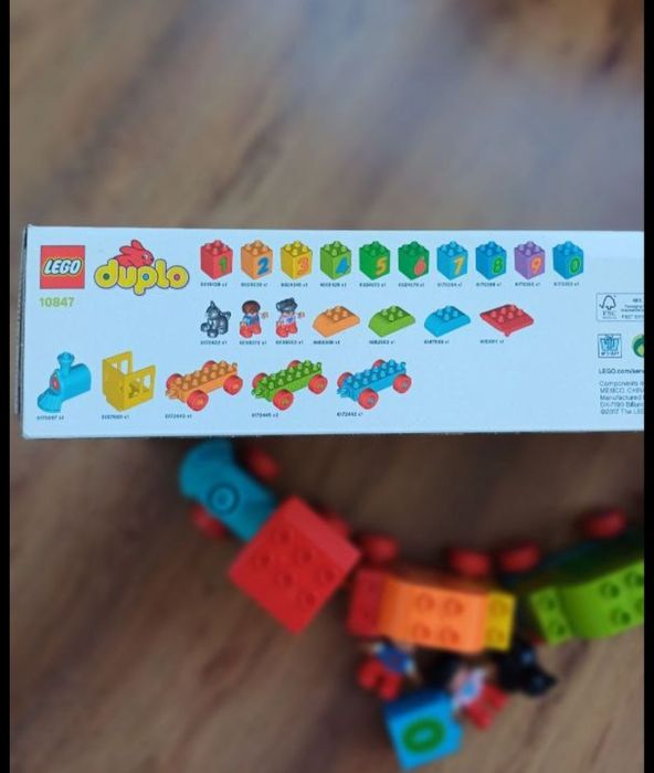 Конструктор Lego duplo поїзд