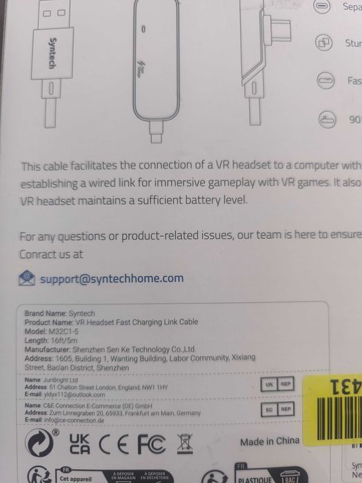 carregador oculos realidade virtual (VR)