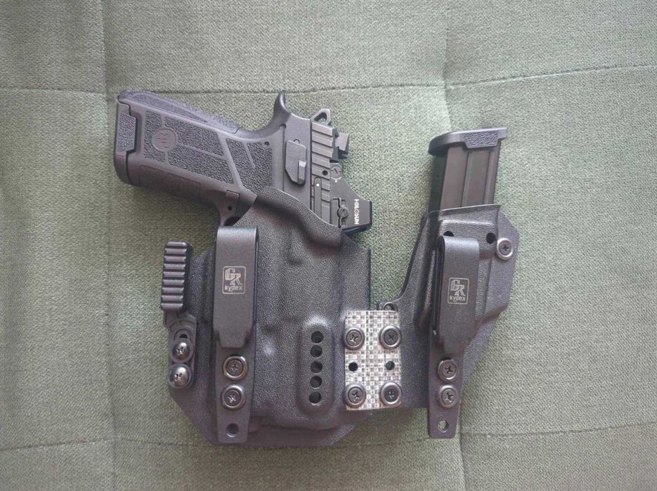 Kabura IWB/AIWB sidecar CZ P07/P09 C Nocturne z TLR7 od GR Kydex