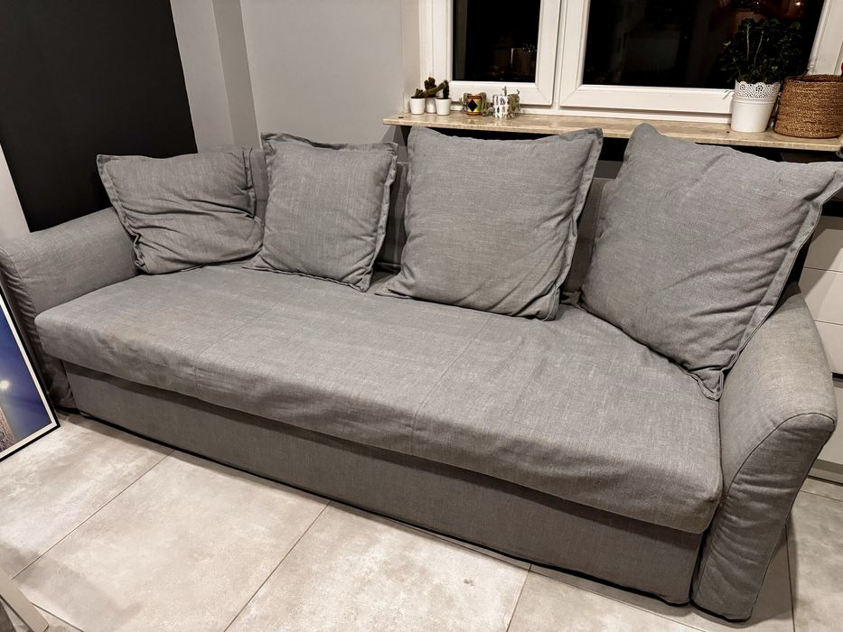 Szara kanapa 3-osobowa