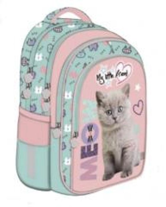 Plecak 4 komorowy BPL58 Fluffy Kitty ST-MAJEWSKI ,448x314 mm